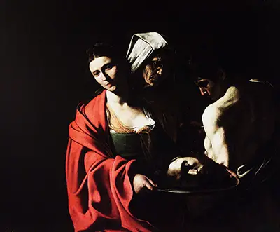 Salome with the Head of John the Baptist 1609 Caravaggio
